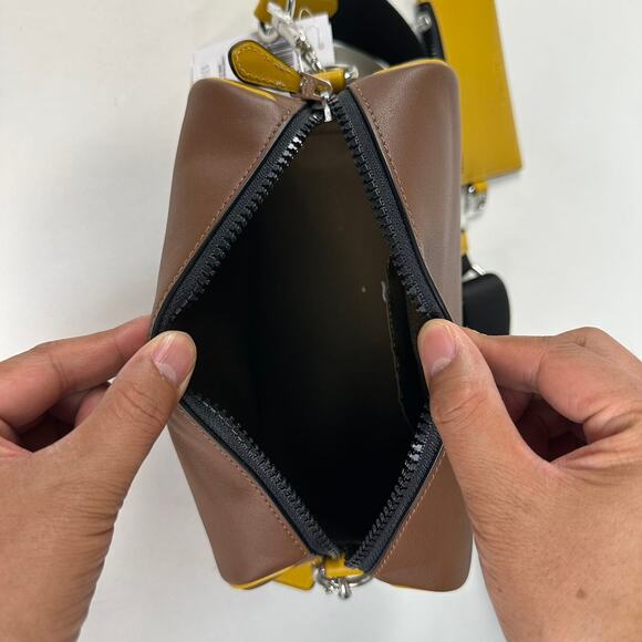 COACH  CU194 Axel Crossbody Bag In Colorblock - Picture 9 of 12